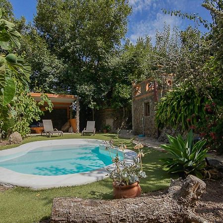 Villa Los Matos Pool And Garden Valleseco Exteriör bild